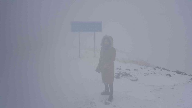 Erzincan’ın Yüksek Kesimlerinde Kar Ve Tipi