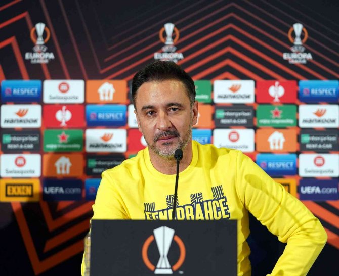 Vitor Pereira: "Taraftarımızın Önünde 3 Puan Almak İçin Elimizden Geleni Yapacağız"