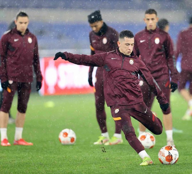Galatasaray, Lazio Maçı Hazırlıklarını Tamamladı