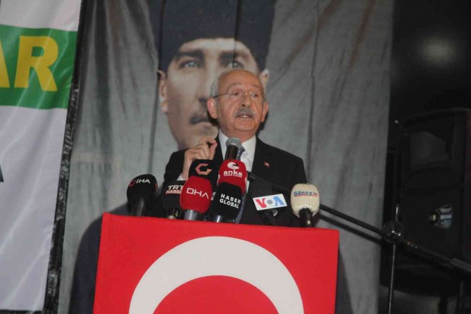 Kılıçdaroğlu, Gaziantep’te Şanlıurfalılarla Buluştu