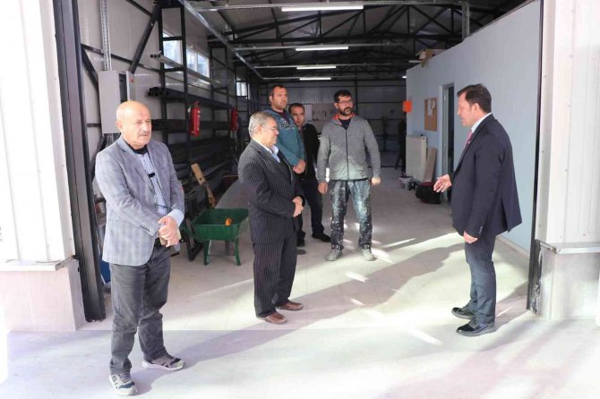Gençlik Ve Spor İ̇l Müdürü Kabakcı: "Atölyemiz Hayırlı Olsun"