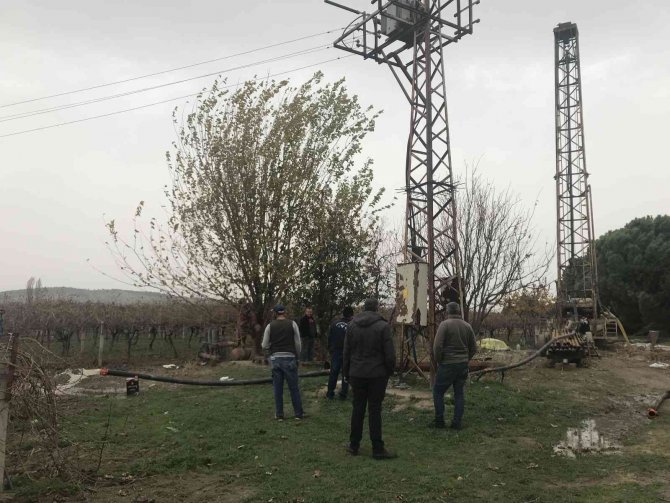 Beyobalı Üreticilere Büyükşehirden Sondaj Desteği