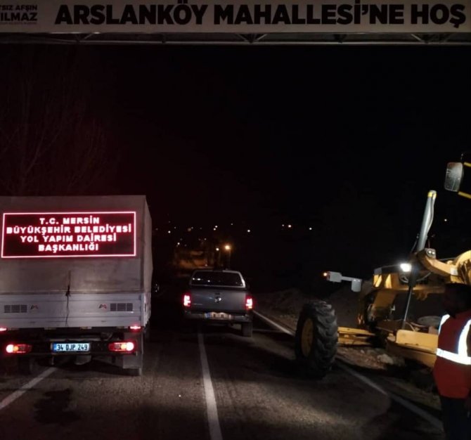 Mersin’in Yüksek Kesimlerinde Kar Yağışı Etkili Oldu