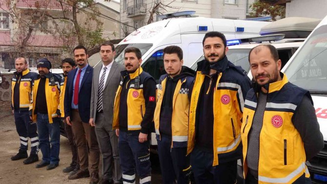 Muş 112 Acil Servis Ekipleri Kışa Hazır