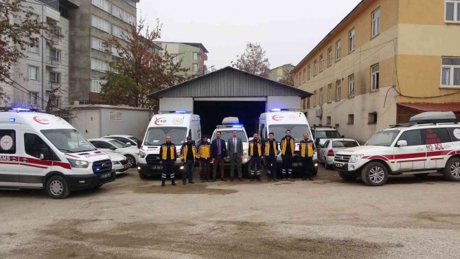 Muş 112 Acil Servis Ekipleri Kışa Hazır