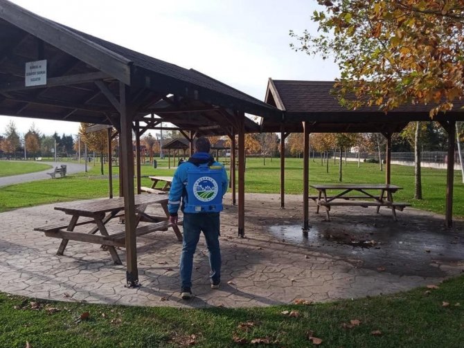 Sakarya’da Kent Genelinde Dezenfekte Çalışmalarını Sürdürüyor