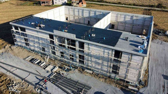 19 Mayıs’ta Kültür Merkezi İnşaatı Devam Ediyor