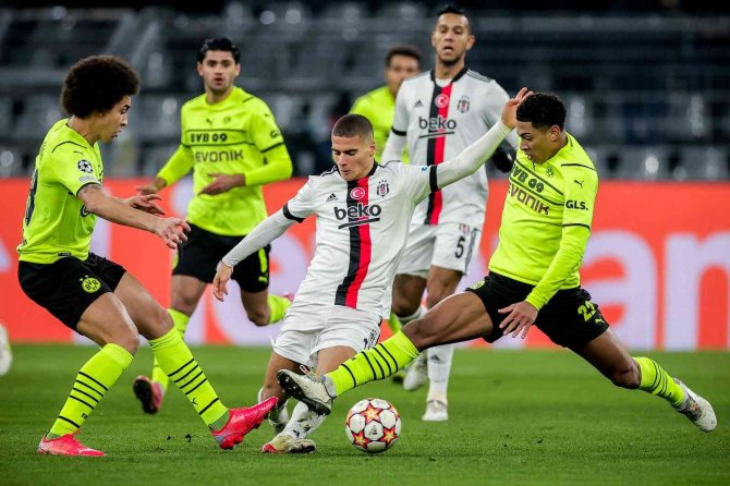 Uefa Şampiyonlar Ligi: Borussia Dortmund: 2 - Beşiktaş: 0 (İ̇lk Yarı)