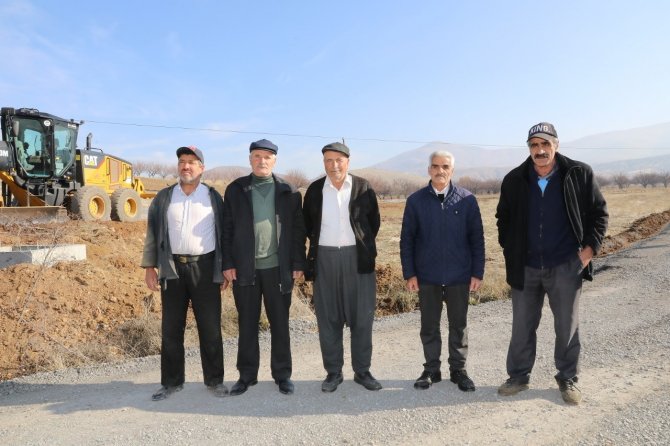 Battalgazi’deki Kırsal Bölgelere Yatırımlar Sürüyor