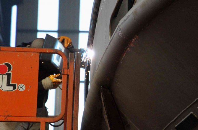 Yılda 10 Bin Ton Çelik Bu Tersanede Gemilere Dönüşüyor