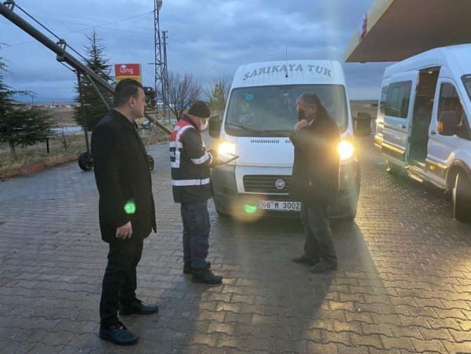 Öğrenci Servisleri Denetlendi