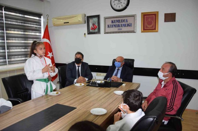 Kumluca Kaymakamı, Judocularla Bir Araya Geldi