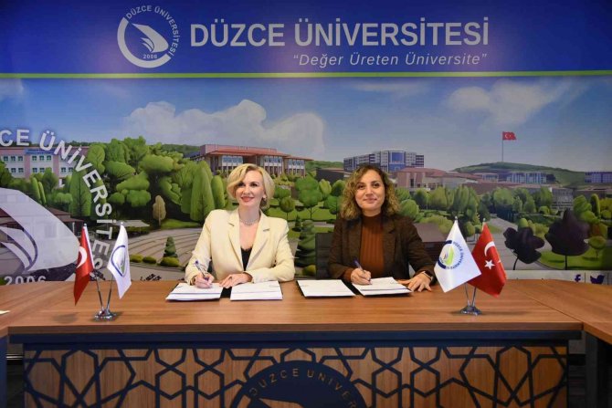 Düzce Üniversitesi Rus Üniversitesiyle Protokol İmzalandı