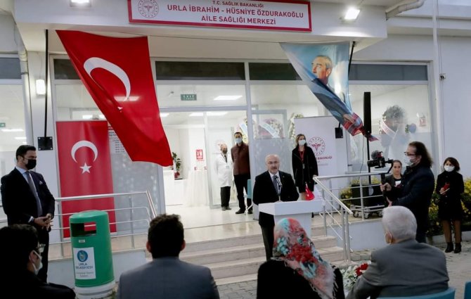 5 No’lu Gülbahçe İ̇brahim-hüsniye Özdurakoğlu Aile Sağlığı Merkezi Urla’da Hizmete Girdi