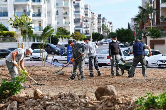Konyaaltı’nda Kişi Başına Düşen Yeşil Alan Miktarı 11.4 Metrekare