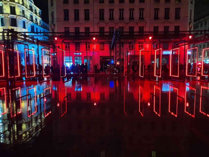 Lyon’da Işık Festivali Hayran Bıraktı
