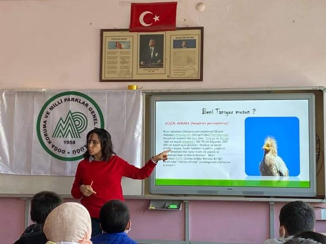 Öğrencilere Doğa Koruma Konularında Eğitim