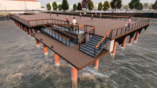 Altınordu’da Tarihi İskele Yeniden Yapılıyor