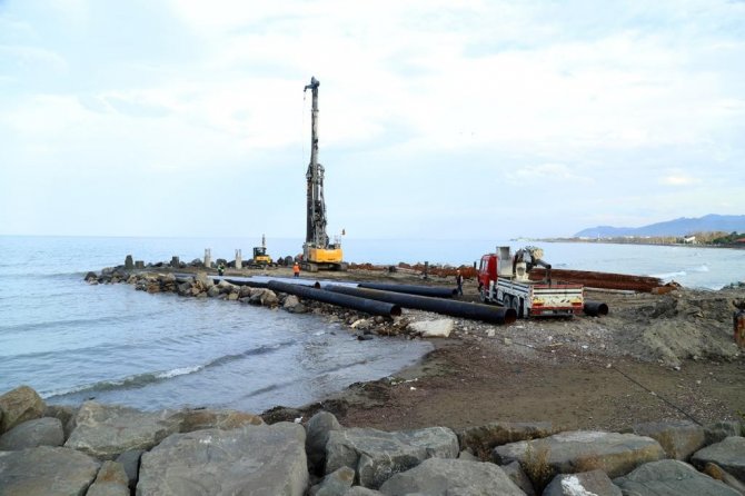 Altınordu’da Tarihi İskele Yeniden Yapılıyor