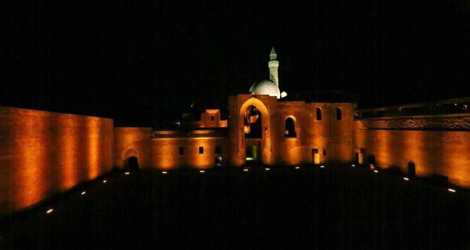 Tarihi İ̇shakpaşa Sarayı, Aydınlatma Sistemleriyle Donatıldı