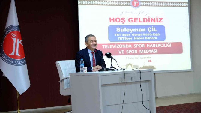 Scü’de ‘Televizyonda Spor Spikerliği Ve Spor Medyası’ Konferansı