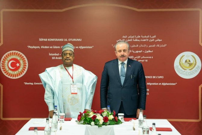Tbmm Başkanı Mustafa Şentop Nijer Ulusal Meclis Başkanı Seini Ouamaru Ve Parlamento Heyeti Üyeleriyle Görüştü
