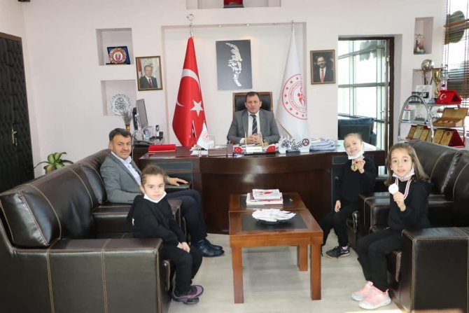 Jimnastik Sporcularından Kabakcı’ya Ziyaret
