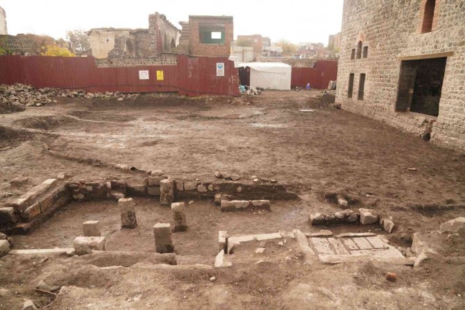 Diyarbakır’da Tarihi Yapıda Su Kuyusu Ve Künkler Bulundu