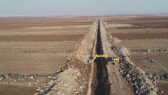 Dsi̇, Diyarbakır’da Sulama İnşaatlarına Devam Ediyor