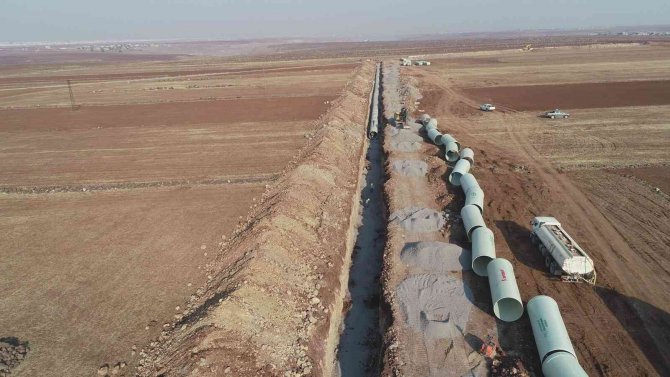 Dsi̇, Diyarbakır’da Sulama İnşaatlarına Devam Ediyor