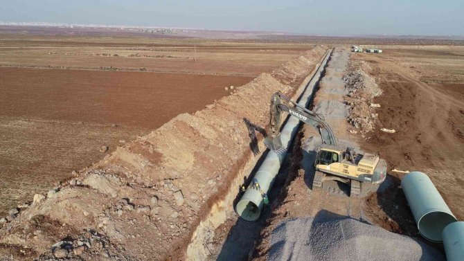 Dsi̇, Diyarbakır’da Sulama İnşaatlarına Devam Ediyor