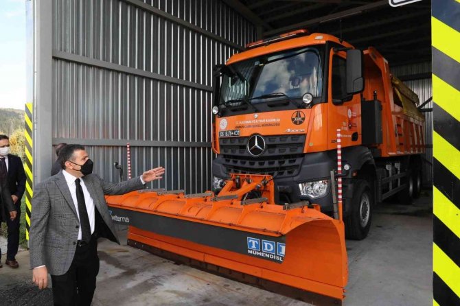 Kış Öncesi Karayolları Hazırlıkları Tamamladı