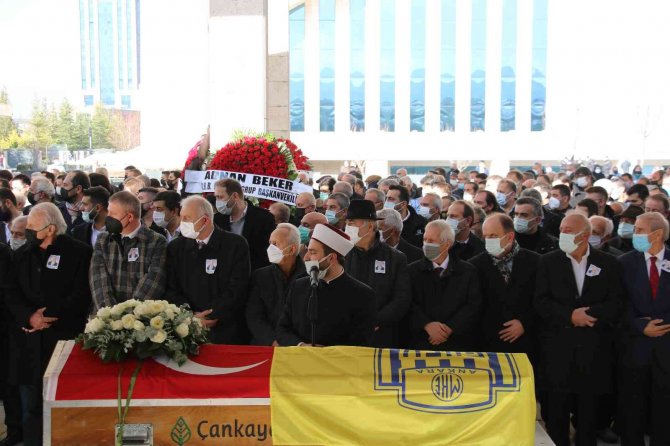Ankaragücü Onursal Başkanı Aydın Son Yolculuğuna Uğurlandı