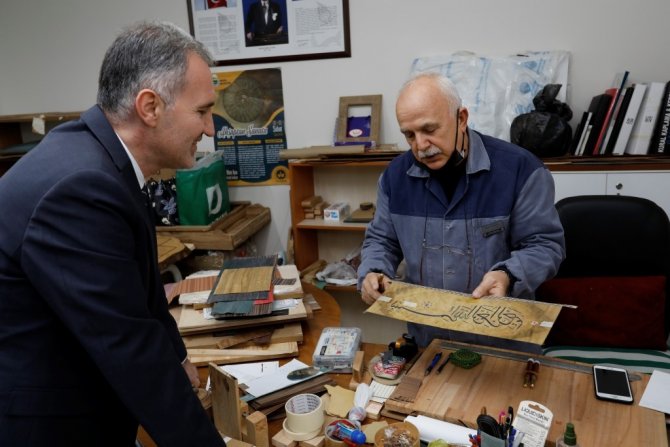 İ̇negöl’de Sanat İ̇nesmek İle Gelişiyor