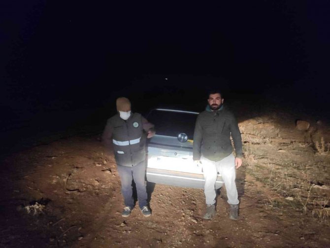 Projektörle Tavşan Avlayanlara 24 Bin Lira Ceza