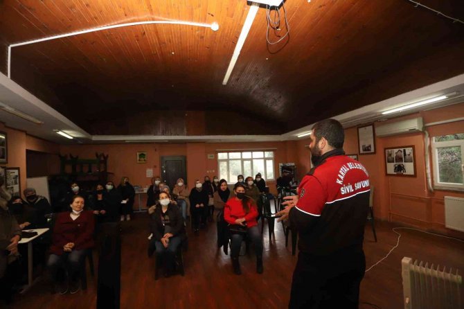 Kartal’da Afet Bilinci Eğitimleri Devam Ediyor