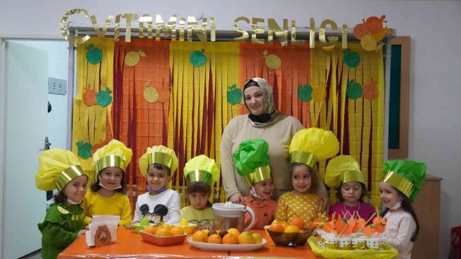 Miniklerin Sağlığı İçin ‘C Vitamini Şenliği’