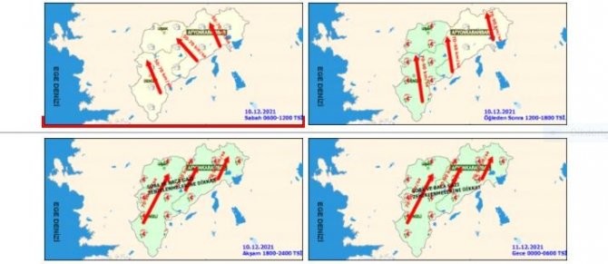 Meteorolojiden Kuvvetli Rüzgar Ve Fırtına Uyarısı