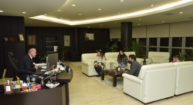 Rektör Ünal’dan Kahve Üreterek Markalaşan Omü Öğrencilerine Destek Sözü