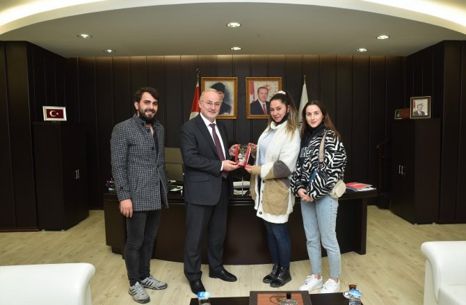 Rektör Ünal’dan Kahve Üreterek Markalaşan Omü Öğrencilerine Destek Sözü