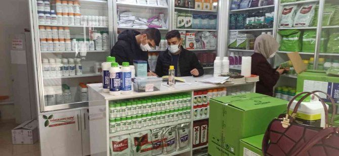 Siirt’te Sahte Ve Ruhsatsız Zirai İlaçlara Yönelik Denetim Yapıldı