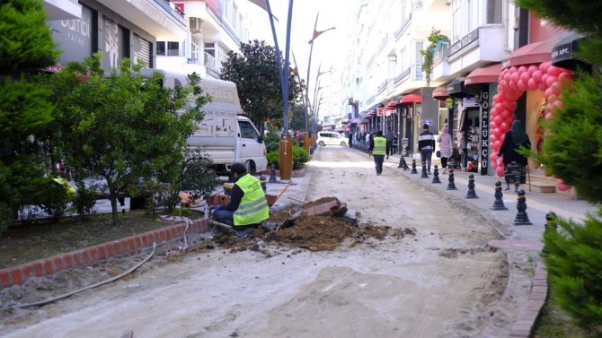 Sakarya Caddesi Saha Çalışmaları Devam Ediyor