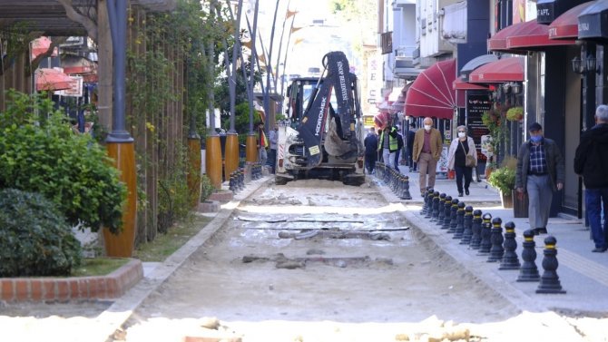 Sakarya Caddesi Saha Çalışmaları Devam Ediyor