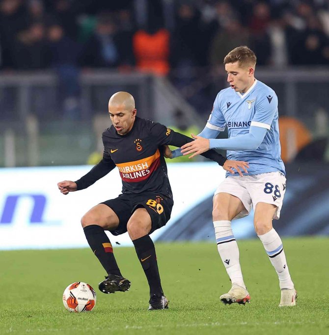 Uefa Avrupa Ligi: Lazio: 0 - Galatasaray: 0 (İ̇lk Yarı)