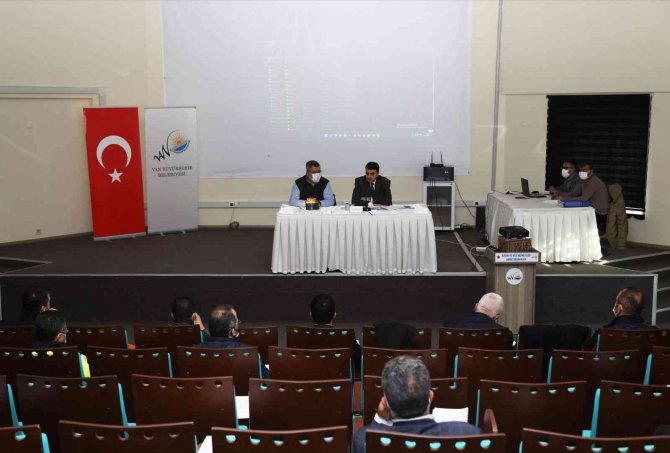 Van Büyükşehir Belediyesi Aralık Ayı Ukome Toplantısı Yapıldı