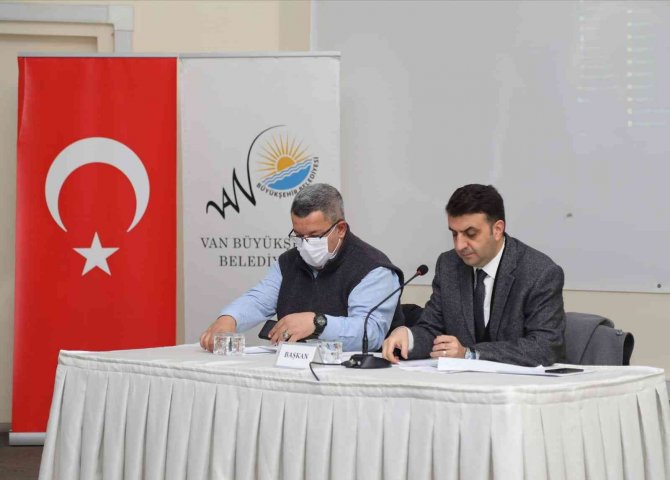 Van Büyükşehir Belediyesi Aralık Ayı Ukome Toplantısı Yapıldı