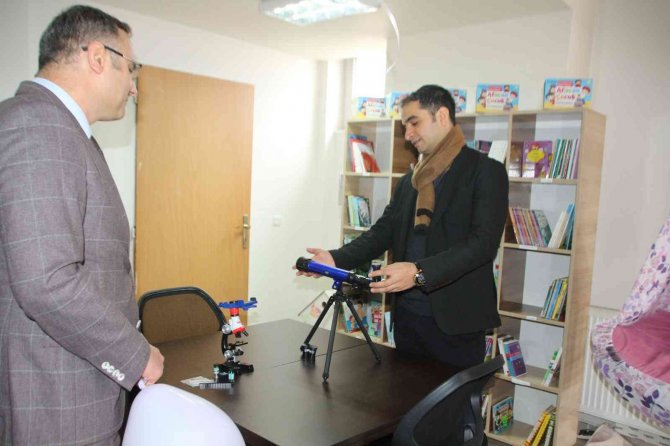 Kaymakam Güder Kütüphane Açılışı Yaptı