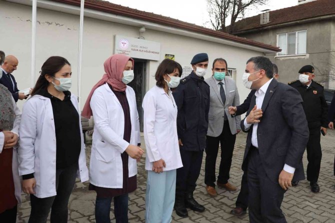 Yeni Sağlık Merkezinde İnceleme Yapıldı