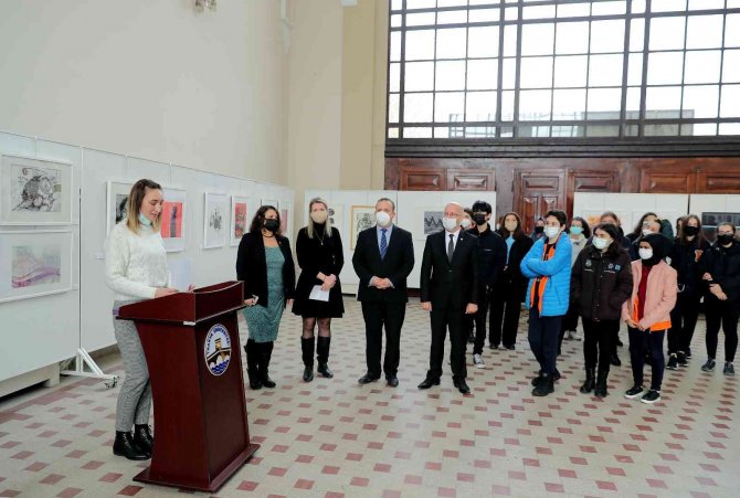 Edirne’de 3. Uluslararası Baskı Resim Sergisi Açıldı