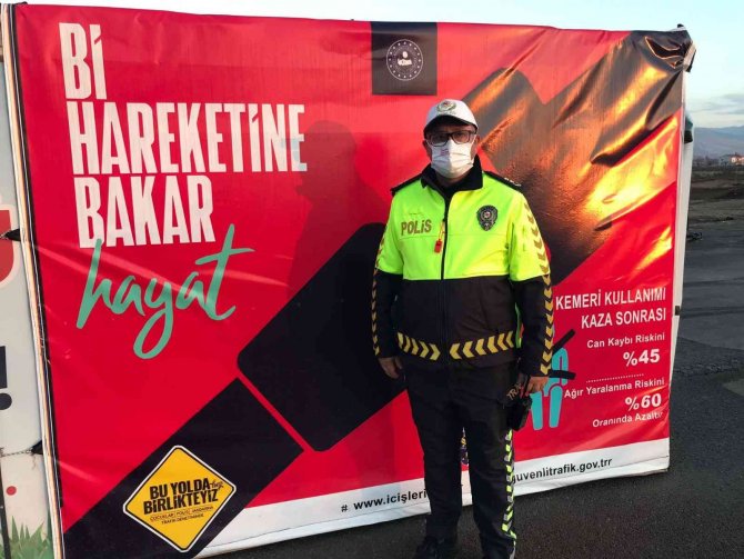 Elazığ’da Sürücülere ’Bir Hareketine Bakar Hayat’ Eğitimi Verildi